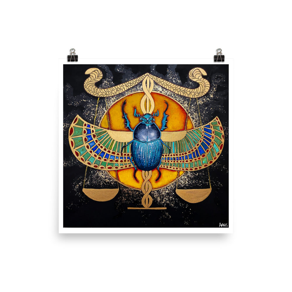 (7) Psychostasia - Art Print